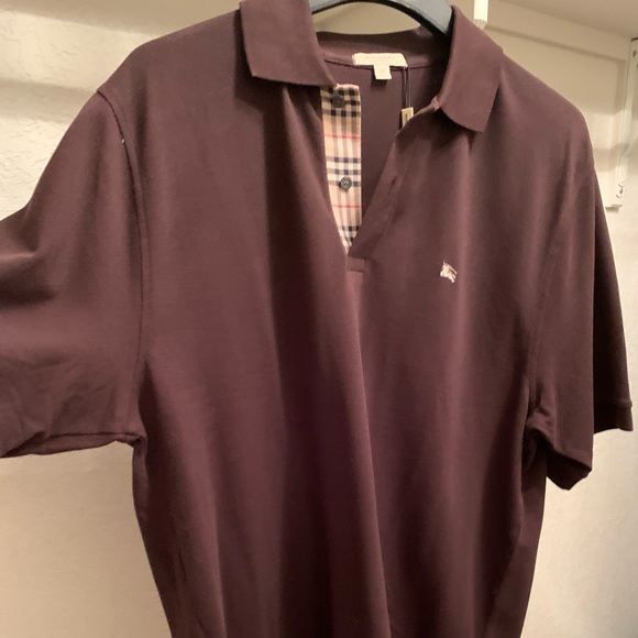 ❤️ Burberry short sleeves polo shirt